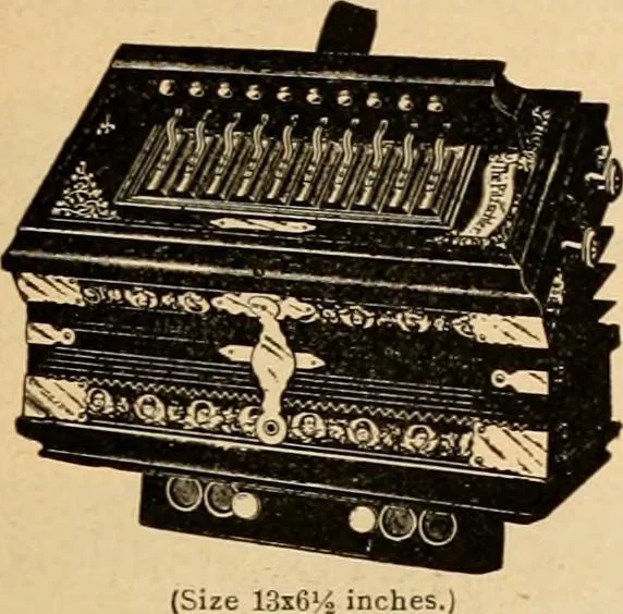 An illustration from Holiday specialties : jewelry, watches, silverware, musical goods, leather goods, sporting goods, etc., 1900, leaf 66