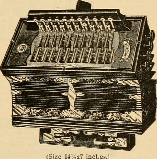 An illustration from Holiday specialties : jewelry, watches, silverware, musical goods, leather goods, sporting goods, etc., 1900, leaf 66