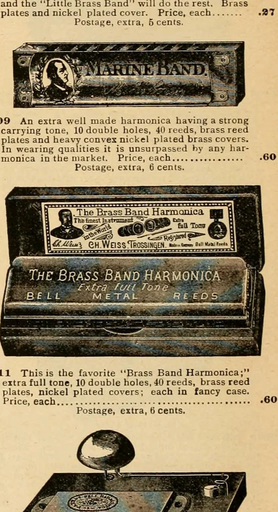 An illustration from Holiday specialties : jewelry, watches, silverware, musical goods, leather goods, sporting goods, etc., 1900, leaf 67