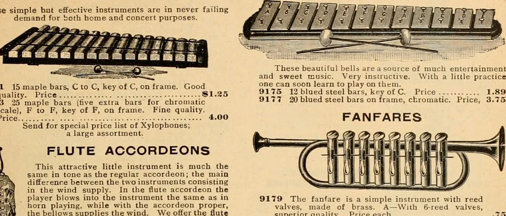 An illustration from Holiday specialties : jewelry, watches, silverware, musical goods, leather goods, sporting goods, etc., 1900, leaf 70