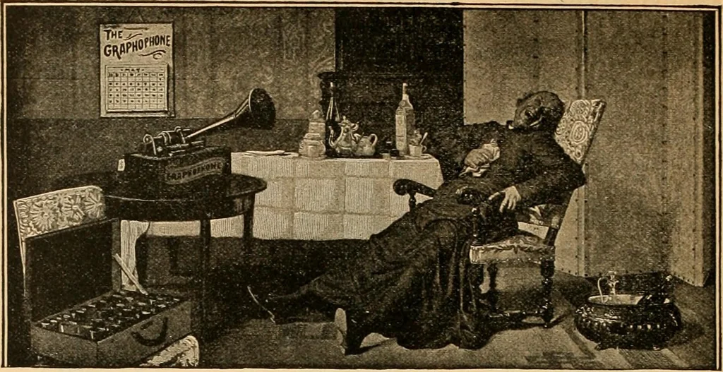 An illustration from Holiday specialties : jewelry, watches, silverware, musical goods, leather goods, sporting goods, etc., 1900, leaf 75