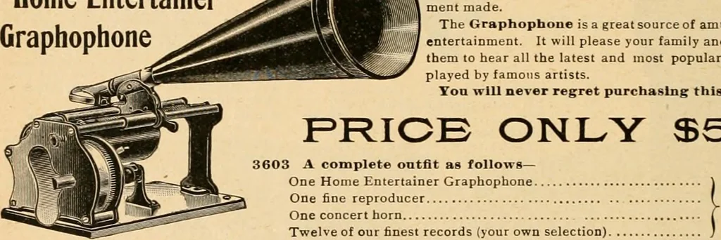 An illustration from Holiday specialties : jewelry, watches, silverware, musical goods, leather goods, sporting goods, etc., 1900, leaf 75