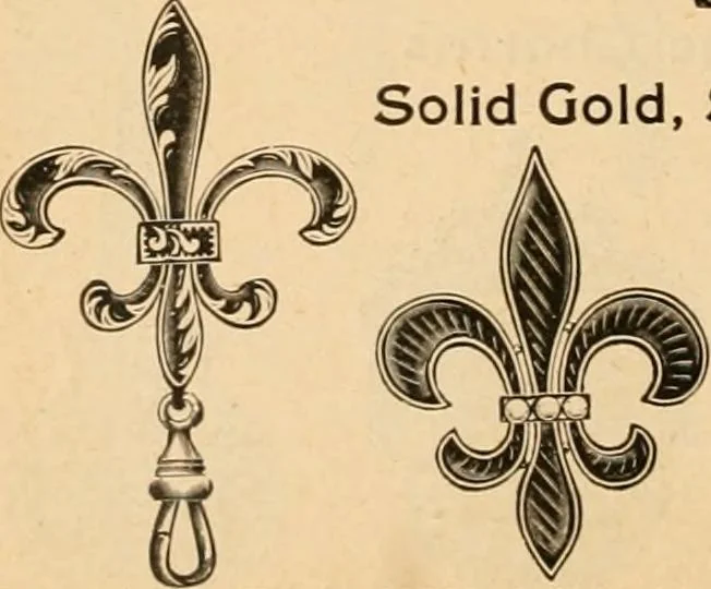An illustration from Holiday specialties : jewelry, watches, silverware, musical goods, leather goods, sporting goods, etc., 1900, leaf 81