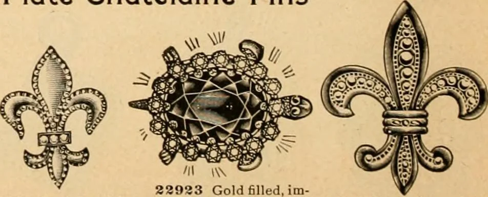 An illustration from Holiday specialties : jewelry, watches, silverware, musical goods, leather goods, sporting goods, etc., 1900, leaf 81