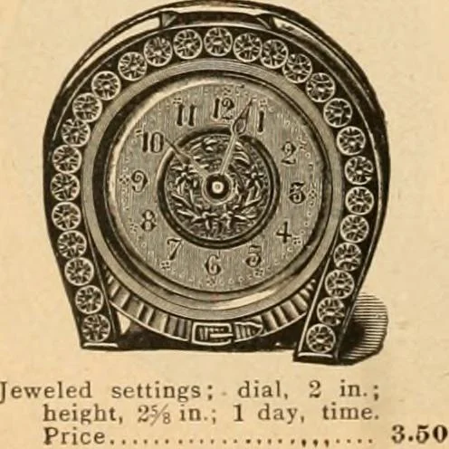 An illustration from Holiday specialties : jewelry, watches, silverware, musical goods, leather goods, sporting goods, etc., 1900, leaf 87