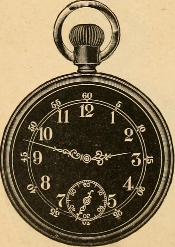 An illustration from Holiday specialties : jewelry, watches, silverware, musical goods, leather goods, sporting goods, etc., 1900, leaf 9