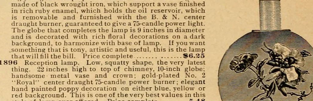 An illustration from Holiday specialties : jewelry, watches, silverware, musical goods, leather goods, sporting goods, etc., 1900, leaf 95