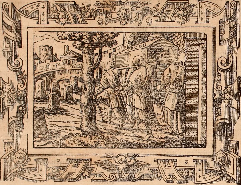 An illustration from The Holie Bible : conteynyng the Olde Testament and the Newe, 1568, leaf 119