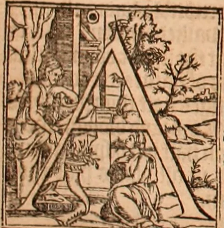 An illustration from The Holie Bible : conteynyng the Olde Testament and the Newe, 1568, leaf 1191