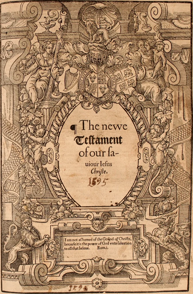 An illustration from The Holie Bible : conteynyng the Olde Testament and the Newe, 1568, leaf 1320