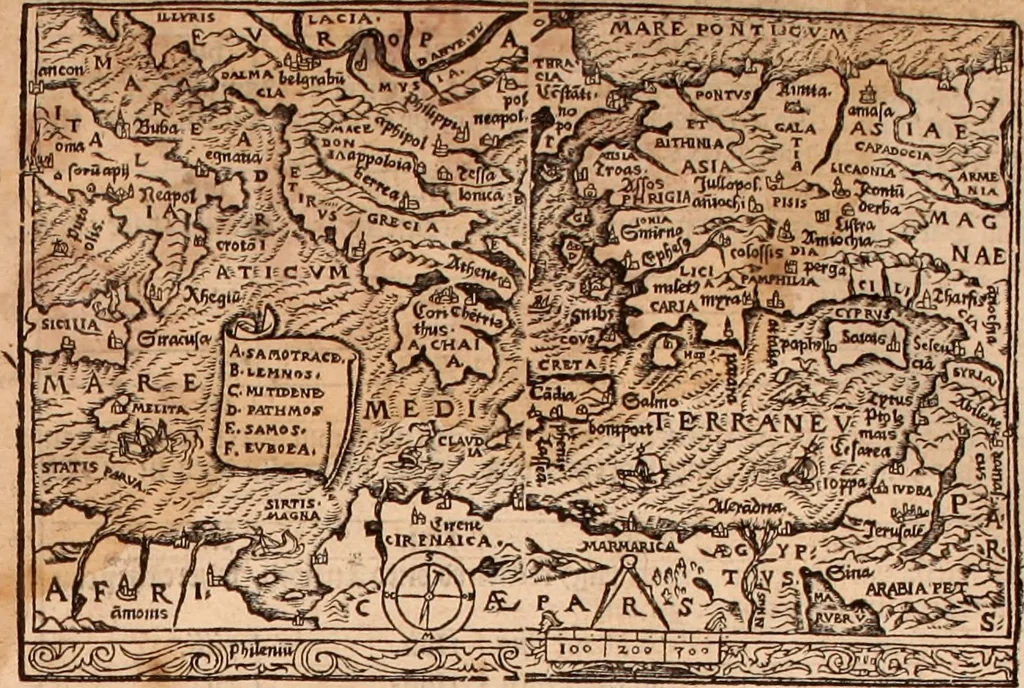 An illustration from The Holie Bible : conteynyng the Olde Testament and the Newe, 1568, leaf 1494