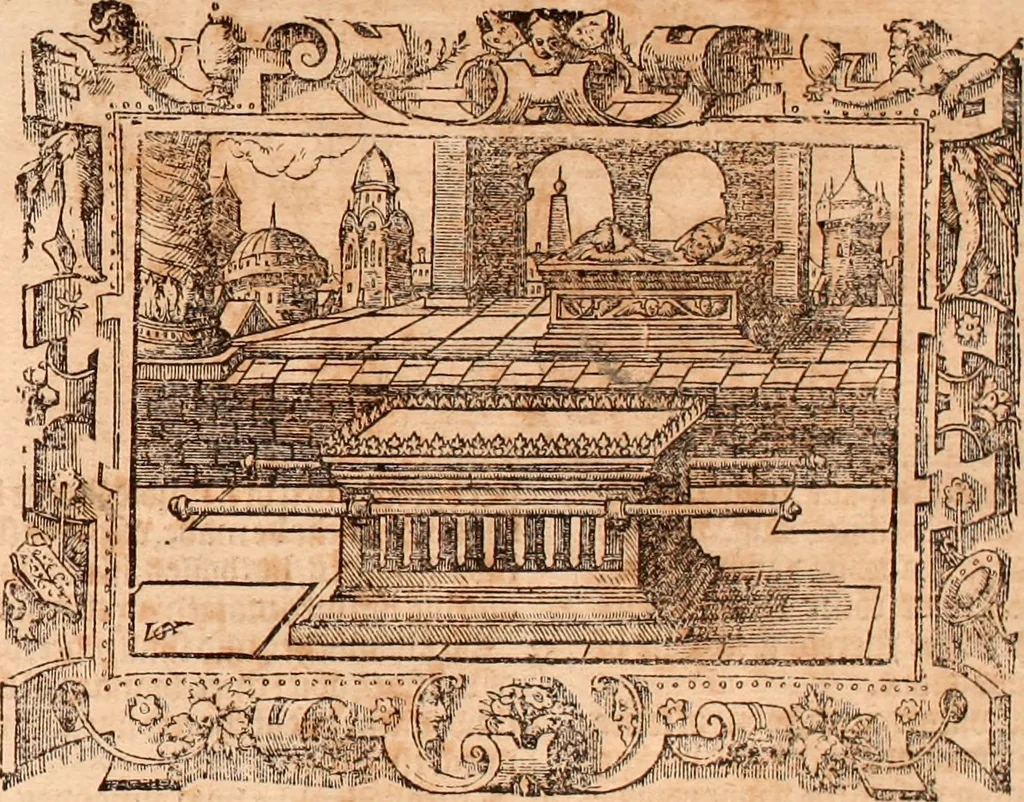 An illustration from The Holie Bible : conteynyng the Olde Testament and the Newe, 1568, leaf 150