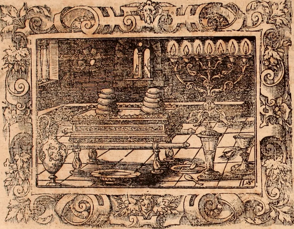An illustration from The Holie Bible : conteynyng the Olde Testament and the Newe, 1568, leaf 151