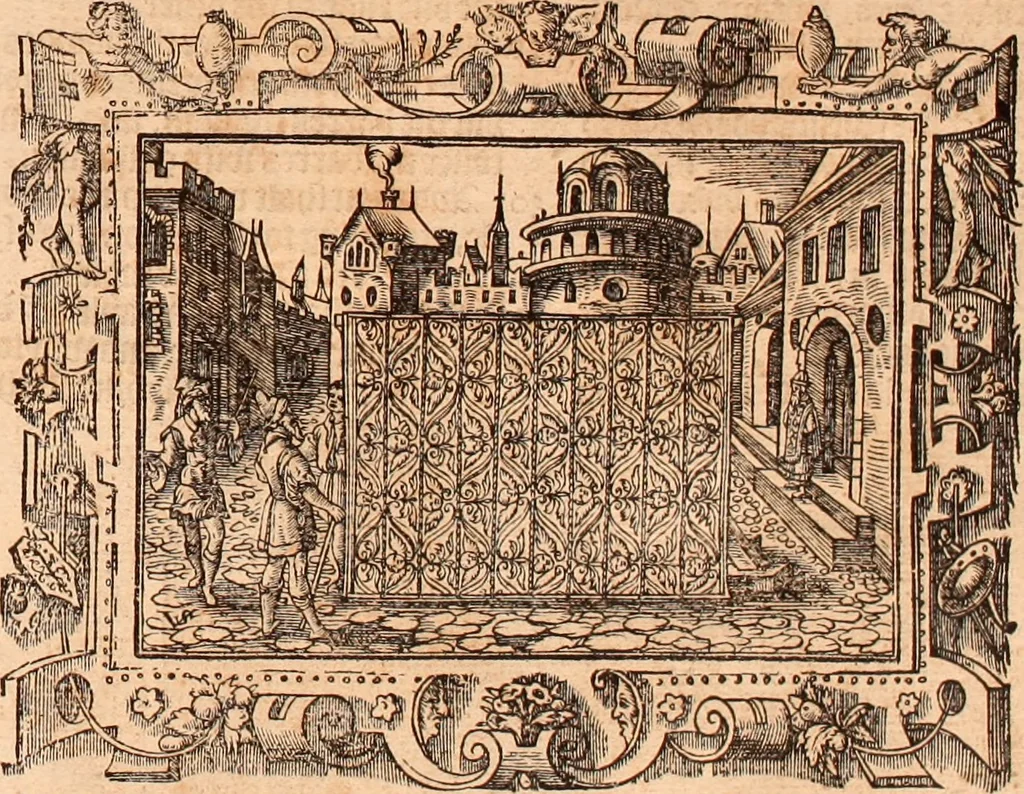 An illustration from The Holie Bible : conteynyng the Olde Testament and the Newe, 1568, leaf 152