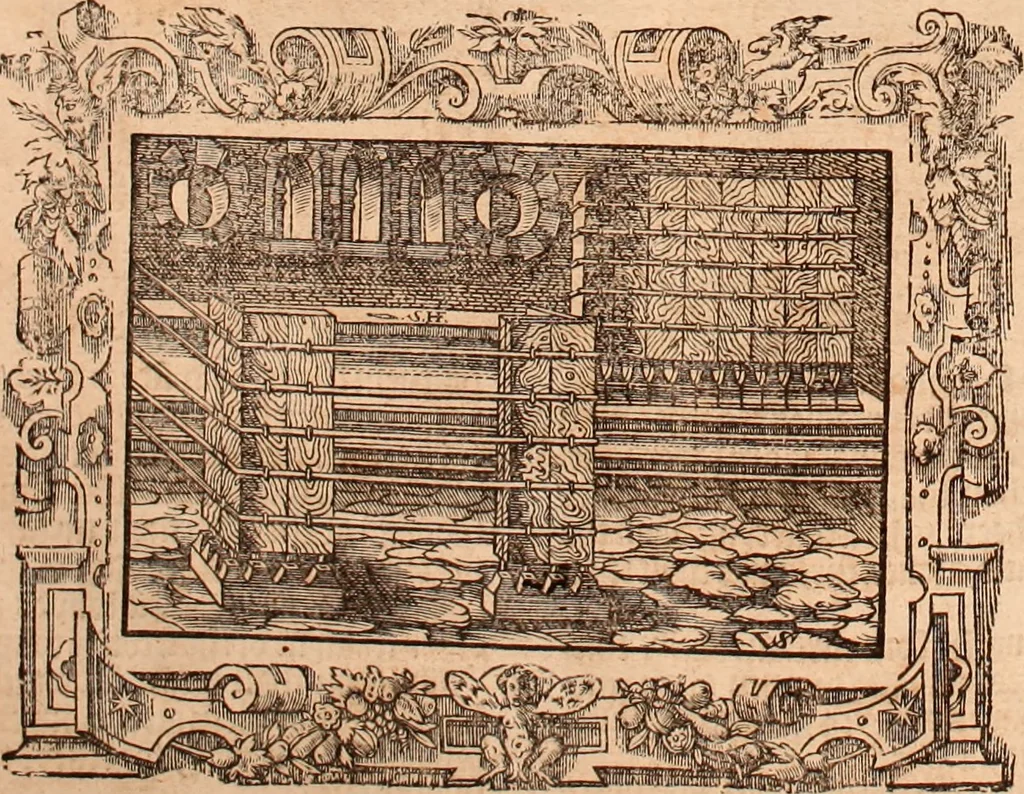 An illustration from The Holie Bible : conteynyng the Olde Testament and the Newe, 1568, leaf 153