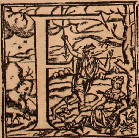 An illustration from The Holie Bible : conteynyng the Olde Testament and the Newe, 1568, leaf 1545