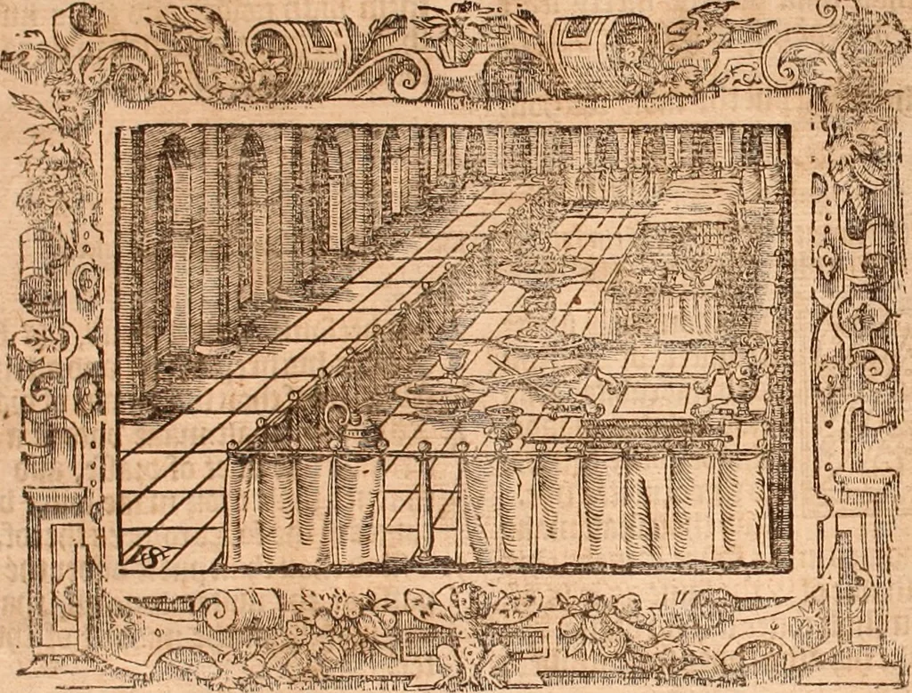 An illustration from The Holie Bible : conteynyng the Olde Testament and the Newe, 1568, leaf 155