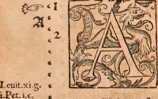 An illustration from The Holie Bible : conteynyng the Olde Testament and the Newe, 1568, leaf 203