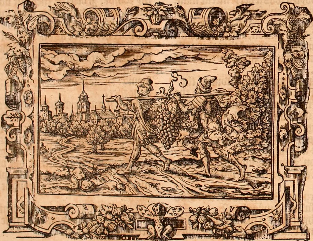 An illustration from The Holie Bible : conteynyng the Olde Testament and the Newe, 1568, leaf 237