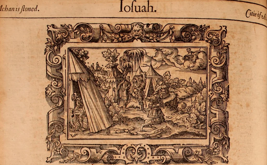 An illustration from The Holie Bible : conteynyng the Olde Testament and the Newe, 1568, leaf 325