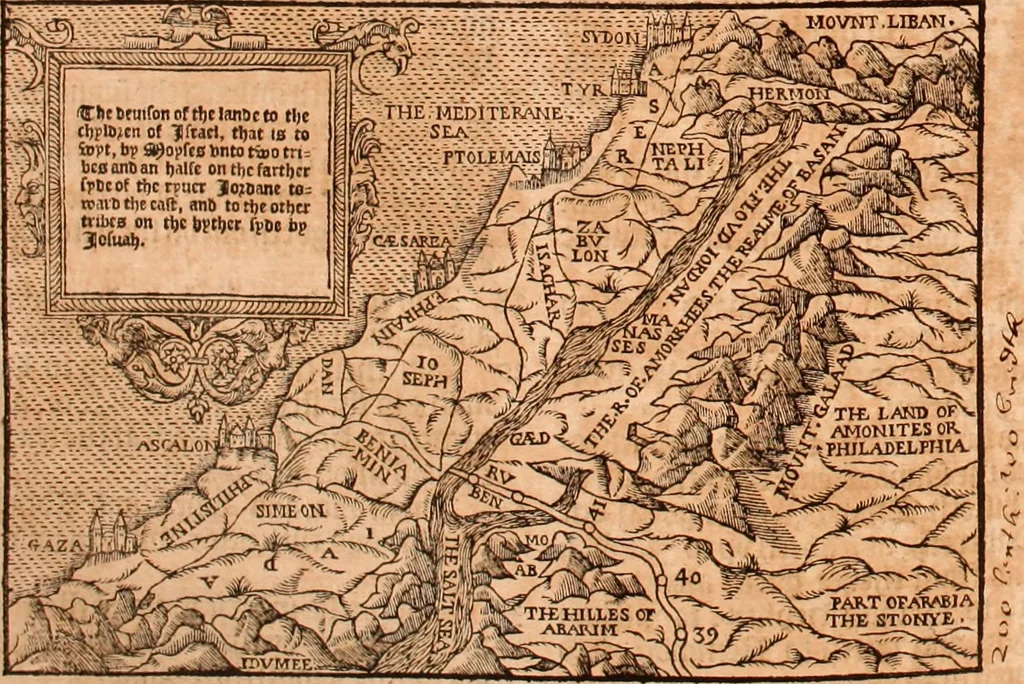 An illustration from The Holie Bible : conteynyng the Olde Testament and the Newe, 1568, leaf 341