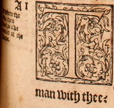 An illustration from The Holie Bible : conteynyng the Olde Testament and the Newe, 1568, leaf 412