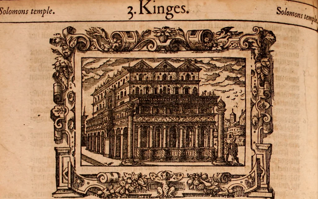An illustration from The Holie Bible : conteynyng the Olde Testament and the Newe, 1568, leaf 467