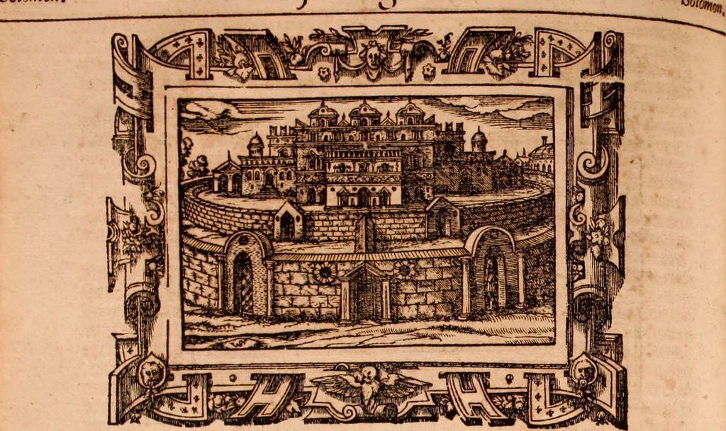 An illustration from The Holie Bible : conteynyng the Olde Testament and the Newe, 1568, leaf 471