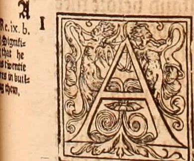 An illustration from The Holie Bible : conteynyng the Olde Testament and the Newe, 1568, leaf 576