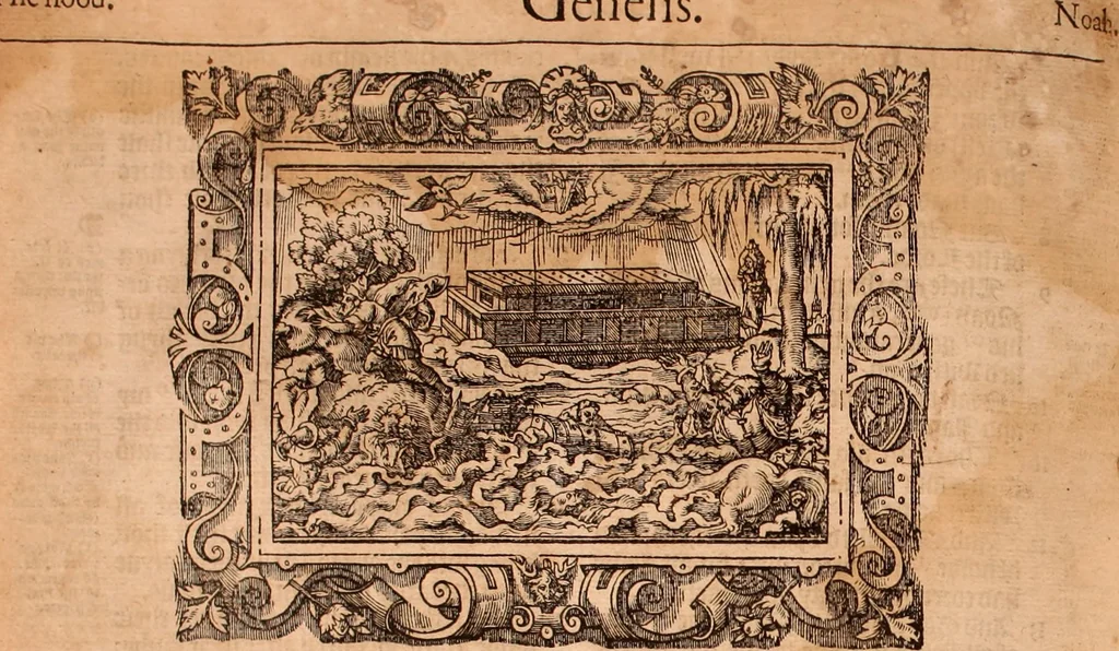 An illustration from The Holie Bible : conteynyng the Olde Testament and the Newe, 1568, leaf 59