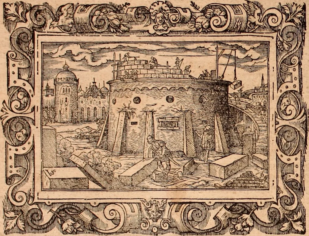 An illustration from The Holie Bible : conteynyng the Olde Testament and the Newe, 1568, leaf 625
