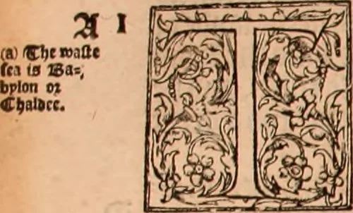 An illustration from The Holie Bible : conteynyng the Olde Testament and the Newe, 1568, leaf 835
