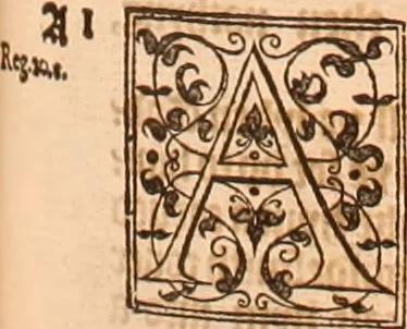 An illustration from The Holie Bible : conteynyng the Olde Testament and the Newe, 1568, leaf 852
