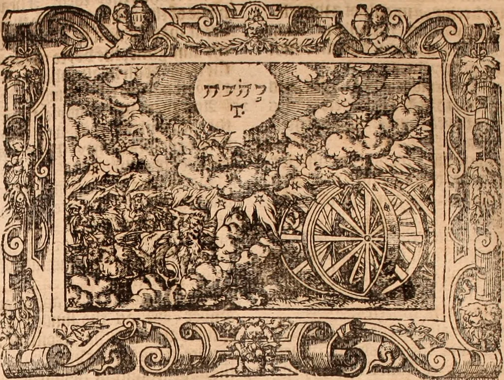 An illustration from The Holie Bible : conteynyng the Olde Testament and the Newe, 1568, leaf 954