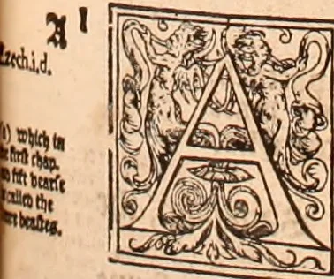 An illustration from The Holie Bible : conteynyng the Olde Testament and the Newe, 1568, leaf 962