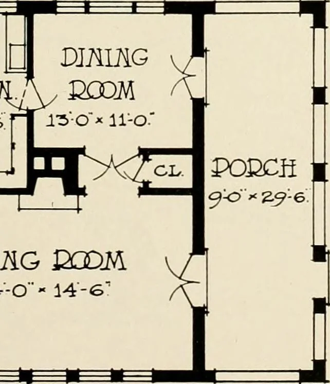An illustration from Hollow tile for the home., 1920, leaf 10