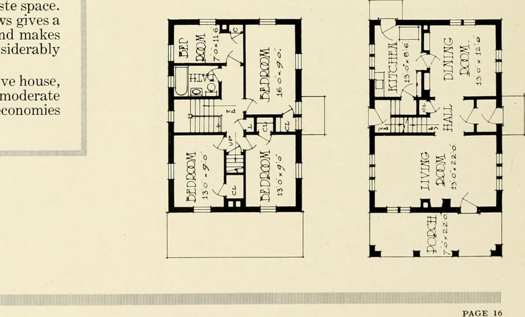 An illustration from Hollow tile for the home., 1920, leaf 17