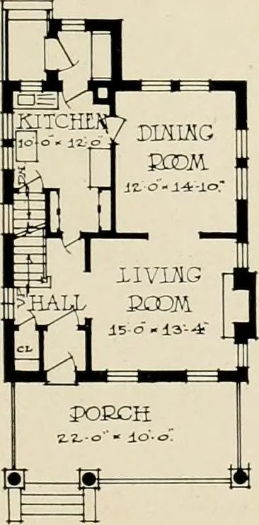 An illustration from Hollow tile for the home., 1920, leaf 20