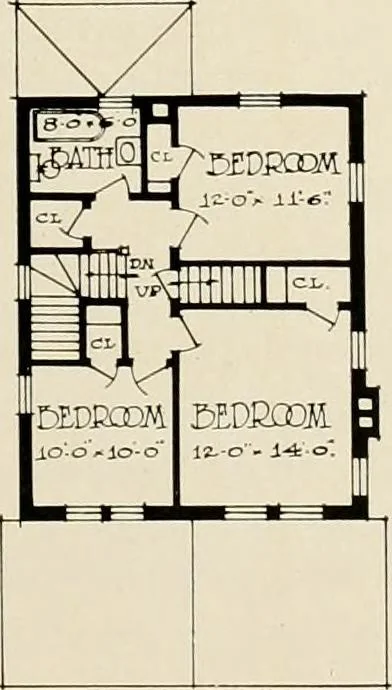 An illustration from Hollow tile for the home., 1920, leaf 20