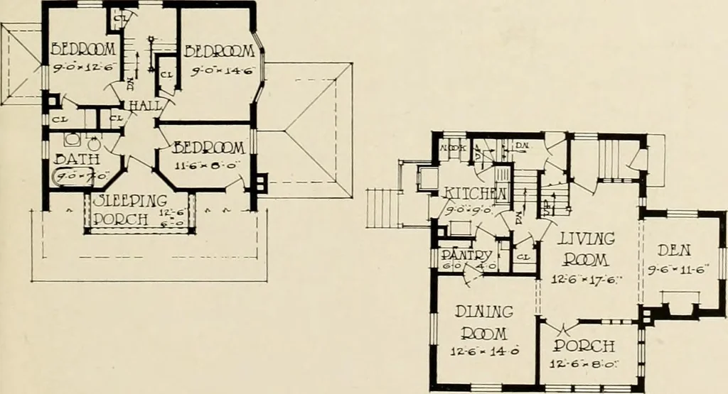 An illustration from Hollow tile for the home., 1920, leaf 24