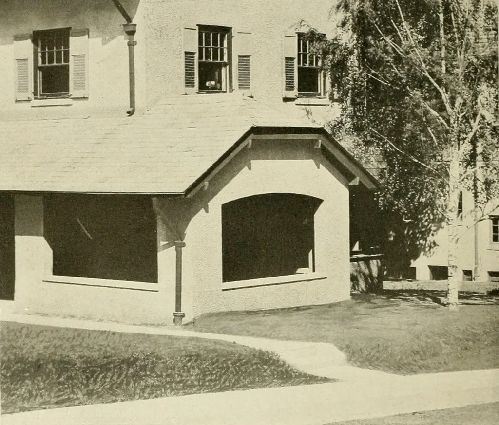 An illustration from Hollow tile for the home., 1920, leaf 25