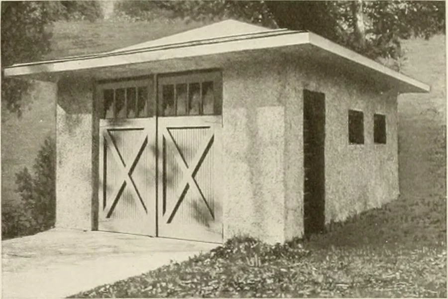An illustration from Hollow tile for the home., 1920, leaf 40