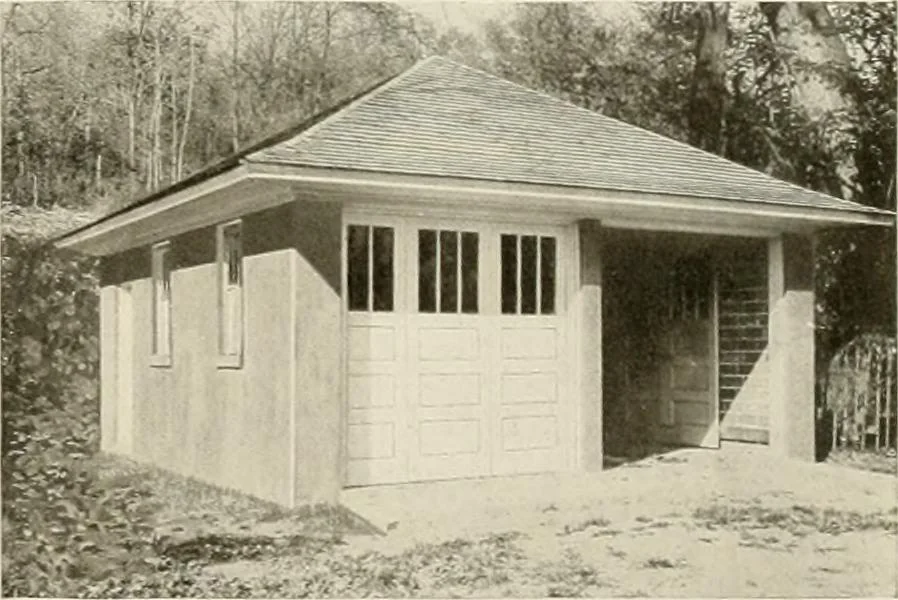 An illustration from Hollow tile for the home., 1920, leaf 40