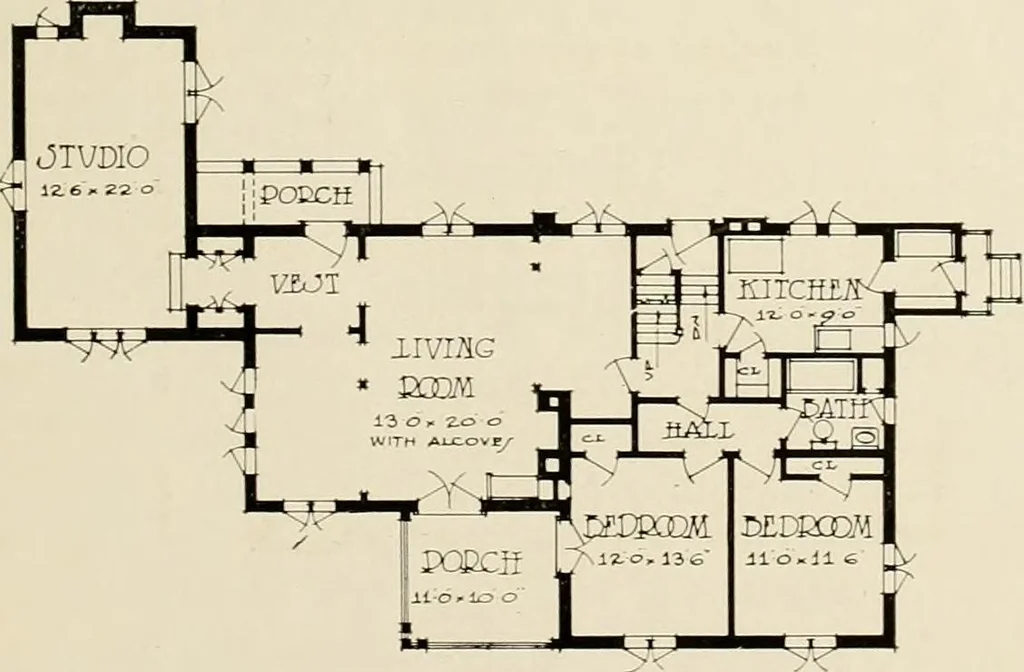 An illustration from Hollow tile for the home., 1920, leaf 8
