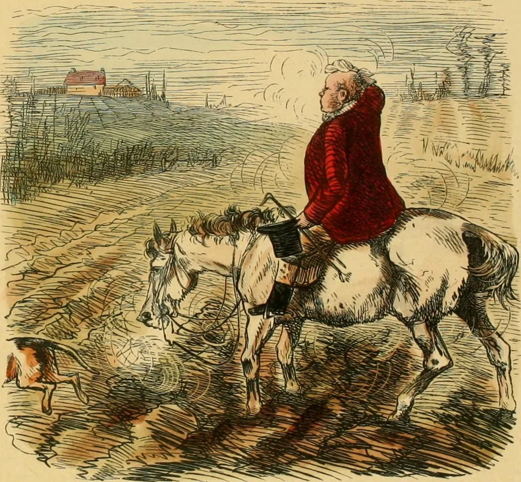 An illustration from Hollybush Hall, or, Open house in an open country, 1871, leaf 102