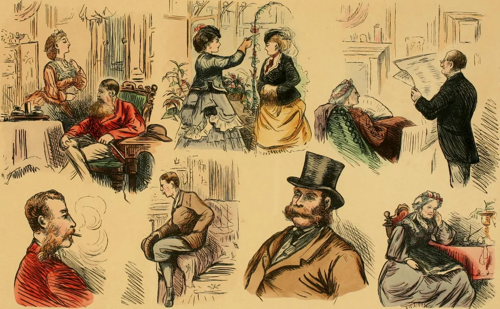 An illustration from Hollybush Hall, or, Open house in an open country, 1871, leaf 20
