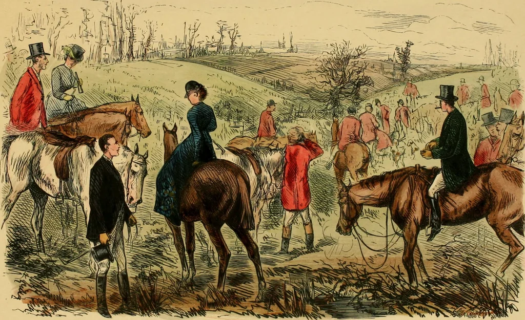 An illustration from Hollybush Hall, or, Open house in an open country, 1871, leaf 50