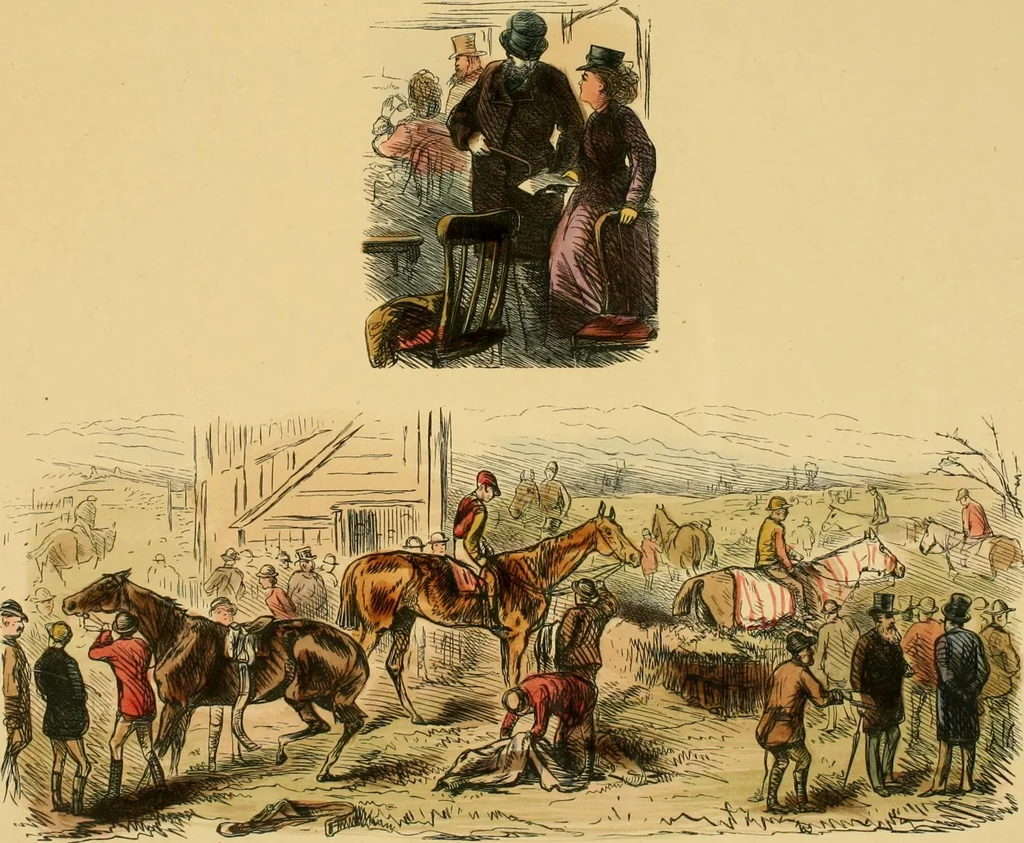 An illustration from Hollybush Hall, or, Open house in an open country, 1871, leaf 90