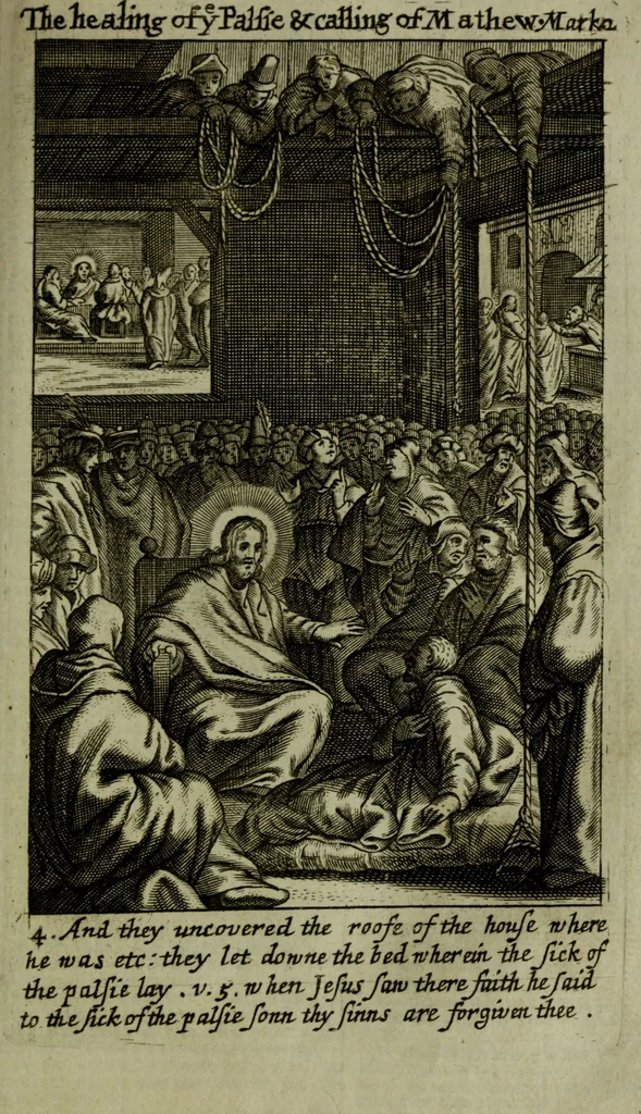 An illustration from The Holy Bible : containing the Old Testament and the New, 1671, leaf 1004
