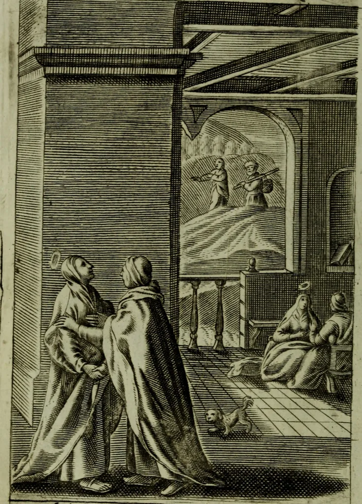 An illustration from The Holy Bible : containing the Old Testament and the New, 1671, leaf 1029